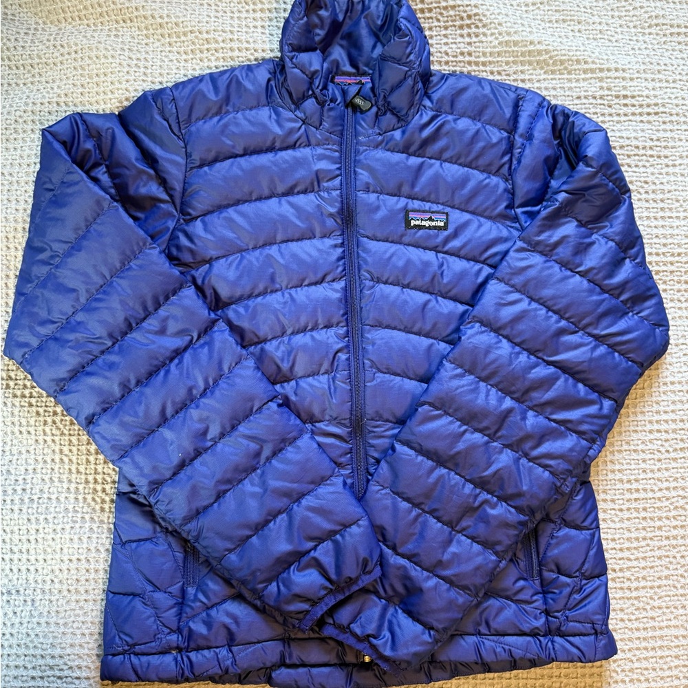 Purple Patagonia Puffer Jacket